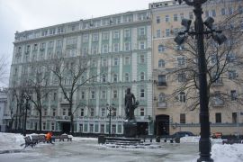 Главный дом городской усадьбы Плахово, Осташевских, Л.С. Полякова